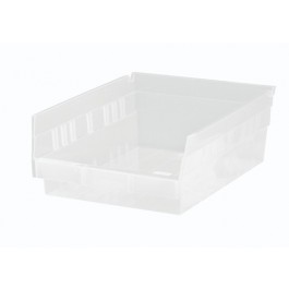 Clear Classroom Organization Bins QSB107CL