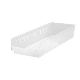 Clear Classroom Organization Bins QSB114CL