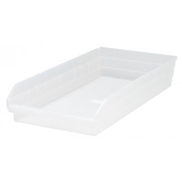 Clear Classroom Organization Bins QSB116CL