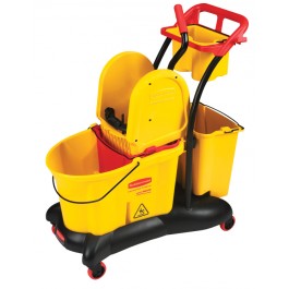 WaveBrake Mopping Trolley Downward Wringer