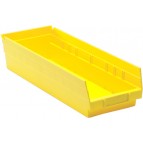 Plastic Shelf Bins QSB104 Yellow
