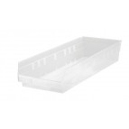 Clear Classroom Organization Bins QSB114CL