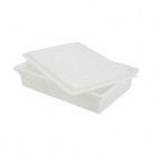 8-1/2-Gallon White Food Box