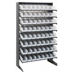 Clear Plastic Storage Bin Pick Rack Systems