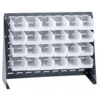 Clear Plastic Storage Bench Rack Systems