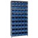 Blue Plastic Storage Bin Steel Shelving Systems