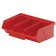 Red Stack and Lock Storage Bin