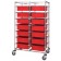 Double Bay Transport Cart with Redd Bins