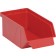 Stack and Lock Plastic Bins Red