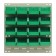 Plastic Storage Bin Louvered Panel System Green