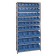 Blue Plastic Storage Bin Steel Shelving Systems