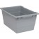 Plastic Cross Stack Tubs Gray