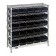 Plastic Storage Bin Wire Shelving Units Black