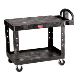 2-Shelf Utility Cart Flat Shelf