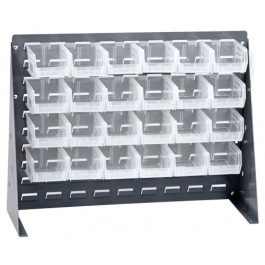 Clear Plastic Storage Bench Rack Systems