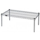 Chrome Shelf Platform Rack