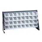 Clear Plastic Storage Bench Rack Systems