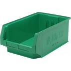 Stackable MAGNUM Plastic Bins Green