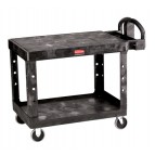 2-Shelf Utility Cart Flat Shelf