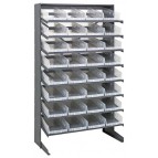 Clear Plastic Storage Bin Pick Rack Systems