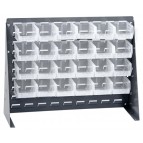 Clear Plastic Storage Bench Rack Systems