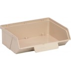 Ivory Plastic Stack and Lock Bins