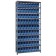 Blue Plastic Storage Bin Steel Shelving Systems