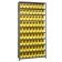 Plastic Storage Bin Steel Shelving System Yellow