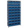 Blue Plastic Storage Bin Steel Shelving Systems