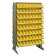 Sloped Shelving Pick Racks with Bins Yellow