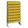 Single Sided Pick Rack with Bins - Yellow