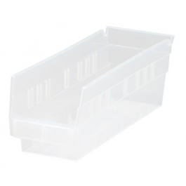 Clear Plastic Bin QSB101CL