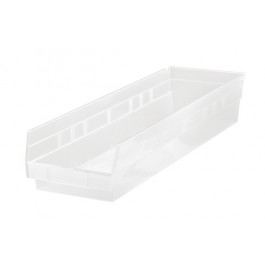 Clear Plastic Bin QSB106CL