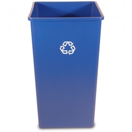 50-Gallon Recycling Square Container