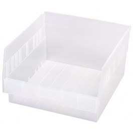 Clear Plastic Storage Bins - QSB209CL