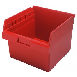 Plastic Shelf Bins QSB809 Red
