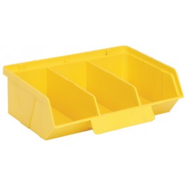 QCS320 Yellow Plastic Bin