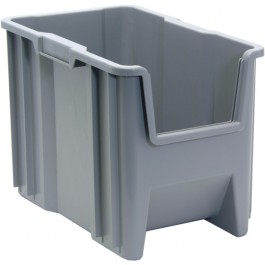 QGH600 Gray Plastic Container