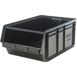 QMS743 Black MAGNUM Plastic Container