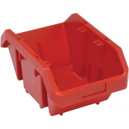 QP1496 Red Plastic Bin