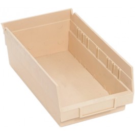 QSB102 Ivory Plastic Bins