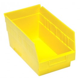 Plastic Storage Bins Red