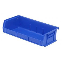 Blue Plastic Storage Bins