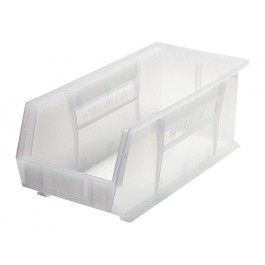 Clear Plastic Storage Bins - QUS248CL