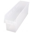 Clear Plastic Shelf Bins QSB806CL