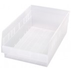Clear Plastic Storage Bins