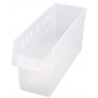 Clear Plastic Storage Bins QSB804CL