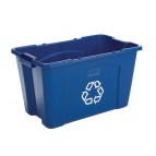 18-Gallon Recycling Plastic Box