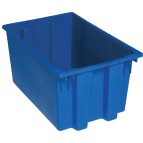 SNT240 Blue Plastic Stack and Nest Tote