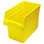 Plastic Shelf Bin QSB802 Yellow